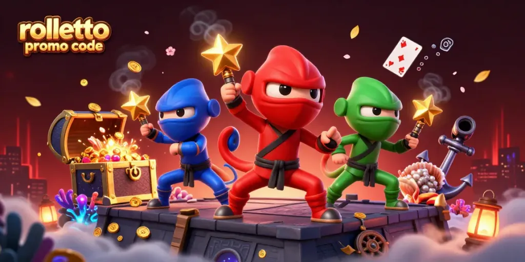 Engage with the rolletto promo code for exciting rewards in this dynamic casino scene.