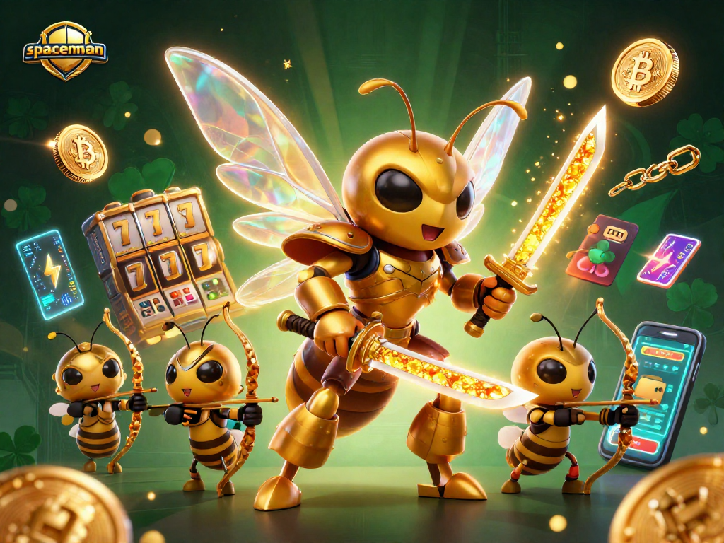 Experience the thrill of jackpots with spaceman characters in an epic online casino adventure.