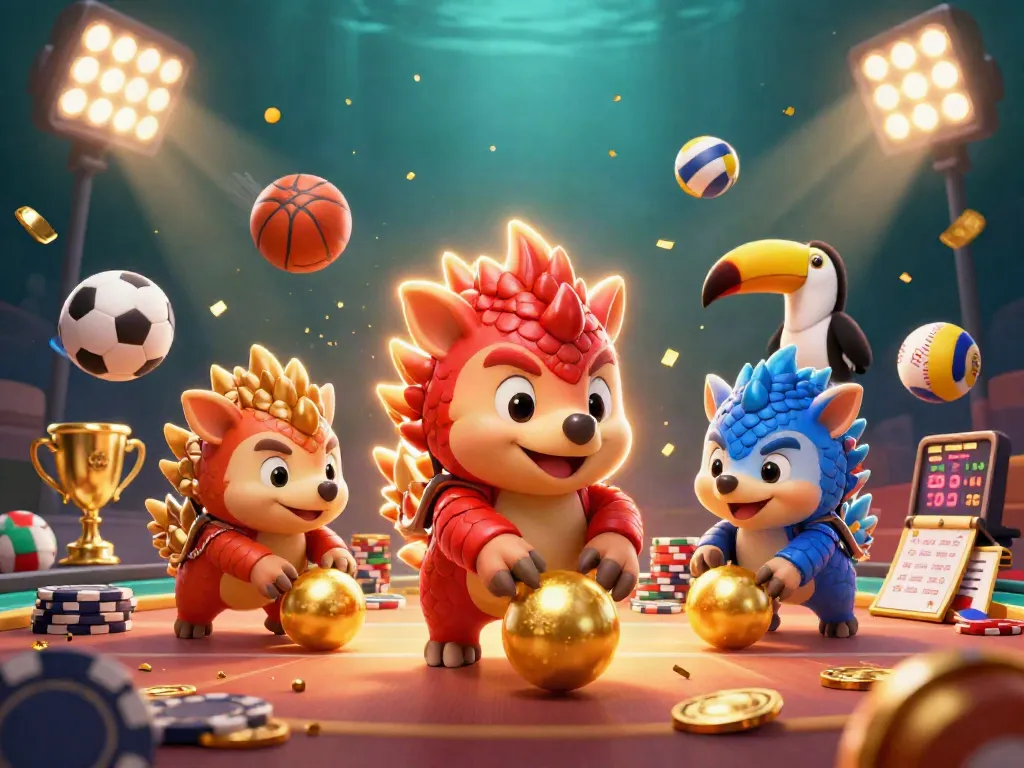 Experience exciting gameplay with 11bet featuring rival pangolins and dynamic sports elements.