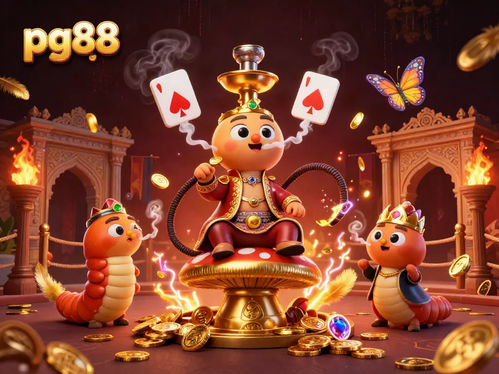 Experience the thrill of pg88 with dynamic casino scenes and vibrant characters.