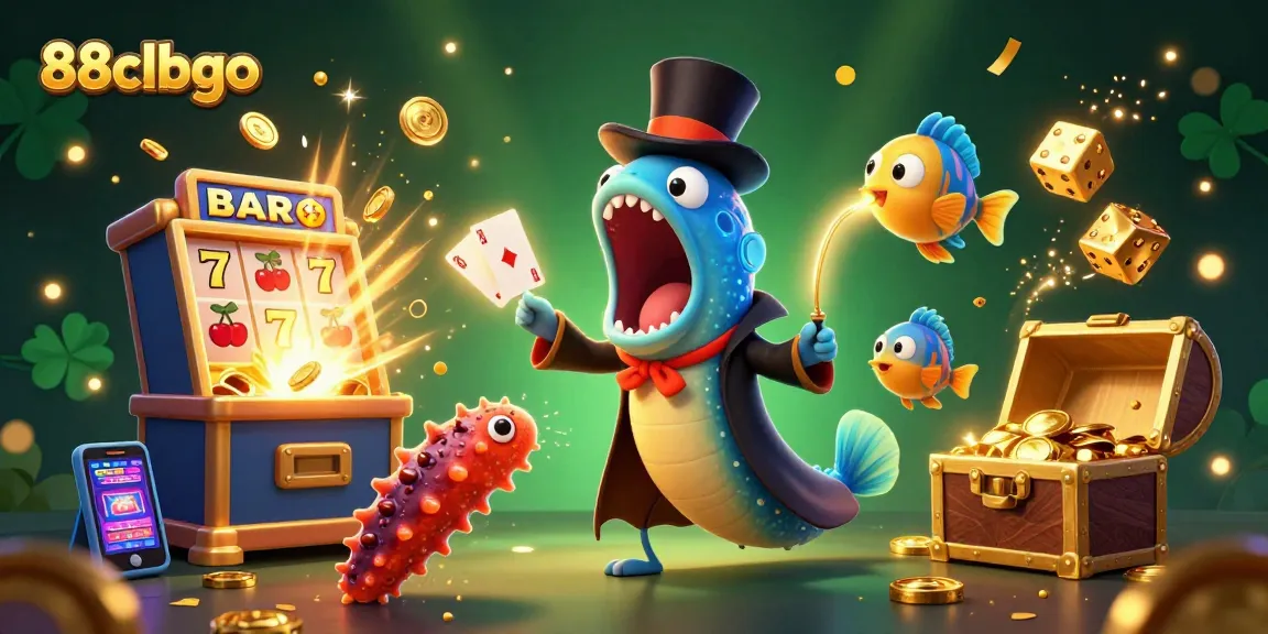 Engage with thrilling games at 88clbgo featuring a magical underwater scene with vibrant elements.