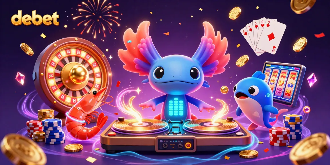 Experience debet's vibrant gaming world filled with thrills, spins, and shining jackpot rewards.